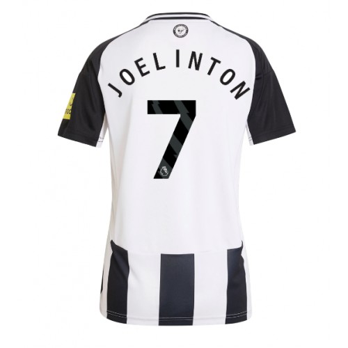 Dámy Fotbalový dres Newcastle United Joelinton #7 2024-25 Domácí Krátký Rukáv